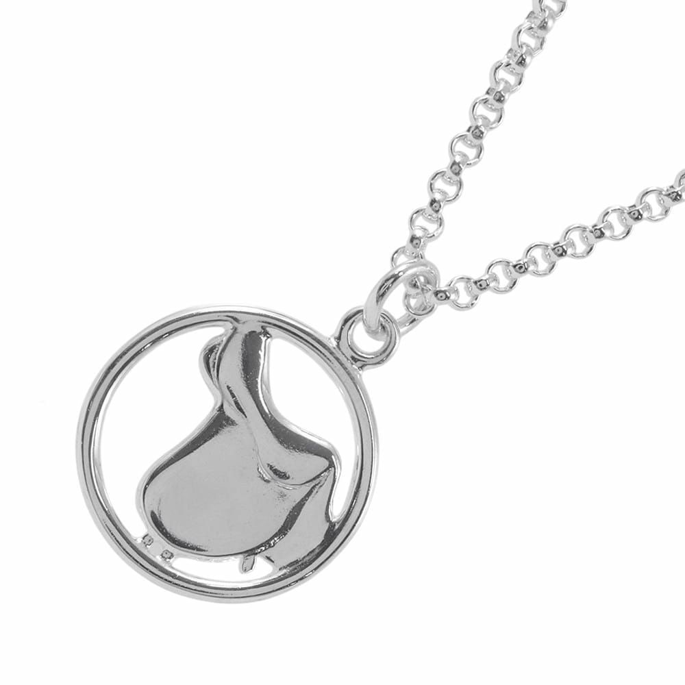 エルメス ネックレス サドルモチーフ SV925シルバー HERMES ジュエリー  