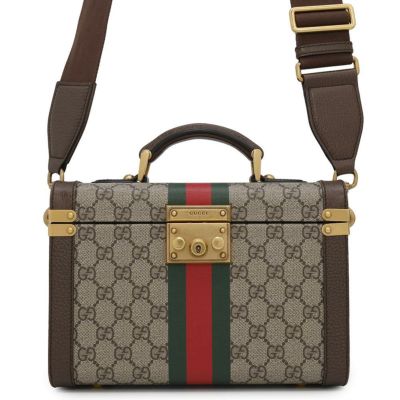 グッチ ハンドバッグ ビジネスバッグ ミディアム レザー 816755