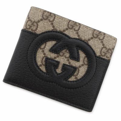 グッチ 二つ折り財布 GGスプリーム FAKE レザー 636167 GUCCI 財布 