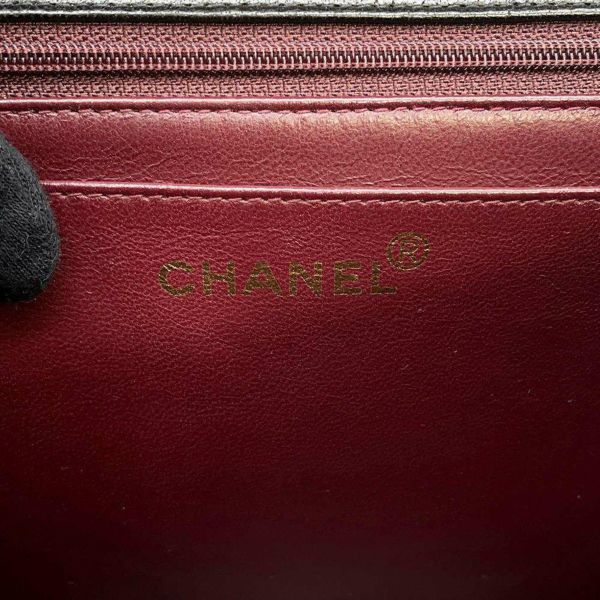 シャネル ハンドバッグ マトラッセ ココマーク ラムスキン CHANEL バッグ 黒