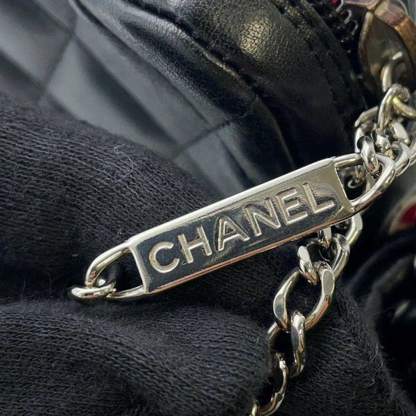 シャネル ショルダーバッグ カンボンライン ミディアム ココマーク カーフスキン A25178 CHANEL バッグ 黒