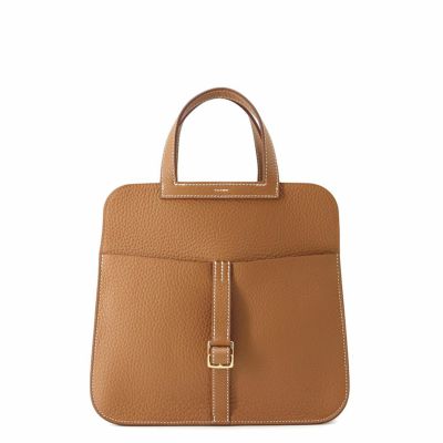エルメス ハンドバッグ アルザン ミニ ブラック/シルバー金具