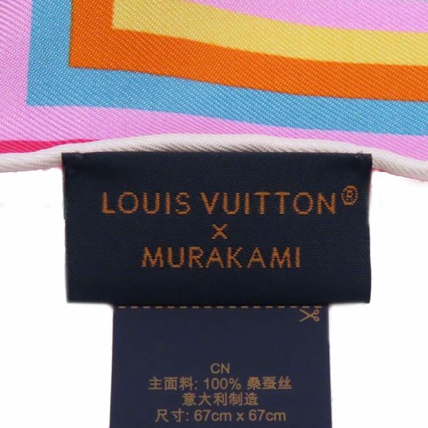 ルイヴィトン スカーフ シルク LV × TM カレ70・スーパー