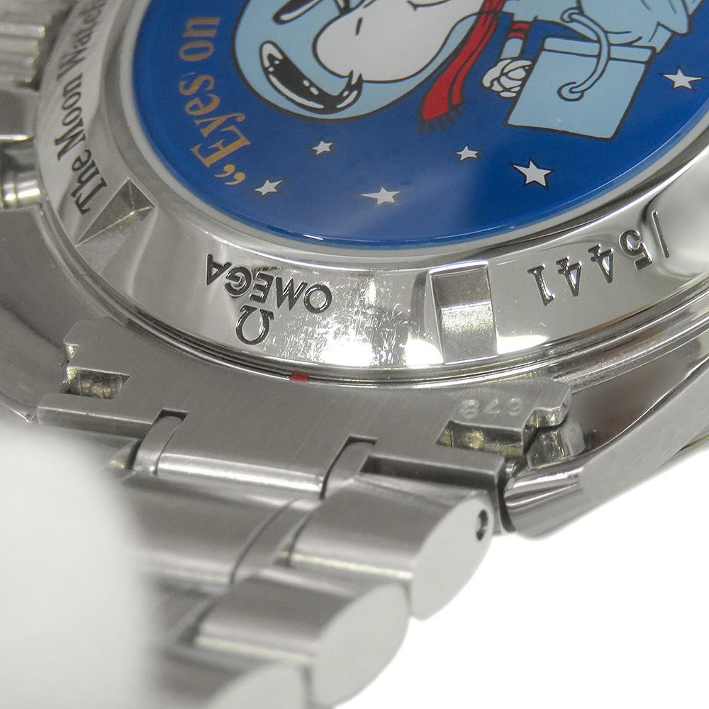 オメガ スピードマスター プロフェッショナル スヌーピーアワード ムーンウォッチ 3578.51 世界限定5441本 黒文字盤