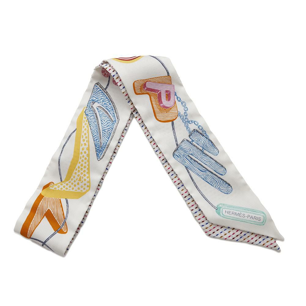 エルメス ネクタイ マイヨン・パンダ シルクタイ HERMES メンズ 2023春  