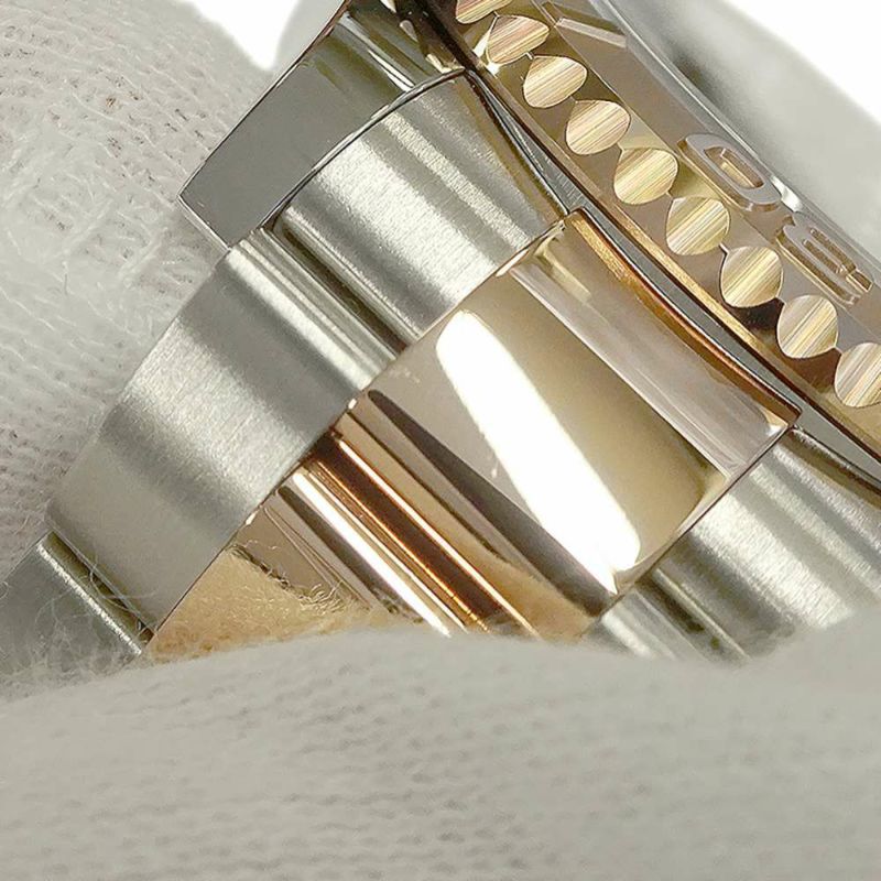 ロレックス ヨットマスター37 SS/K18PGピンクゴールド 268621 ROLEX 腕時計 ローズゴールド 黒文字盤