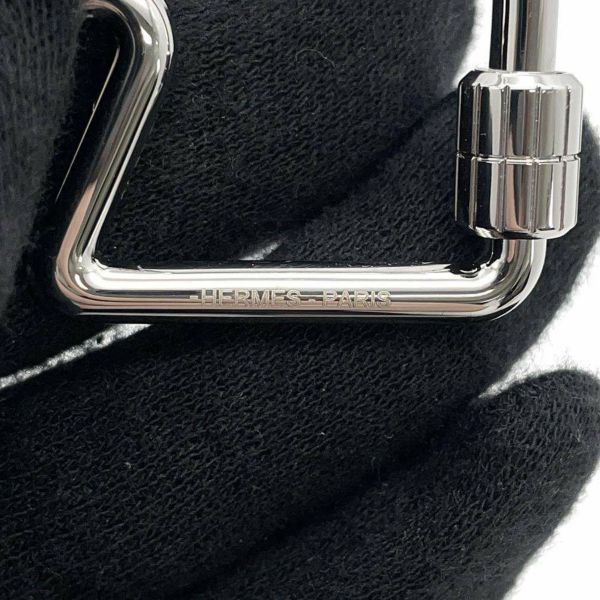 エルメス キーホルダー シュバル Cheval シルバー金具 HERMES キーリング エルメス キーホルダー