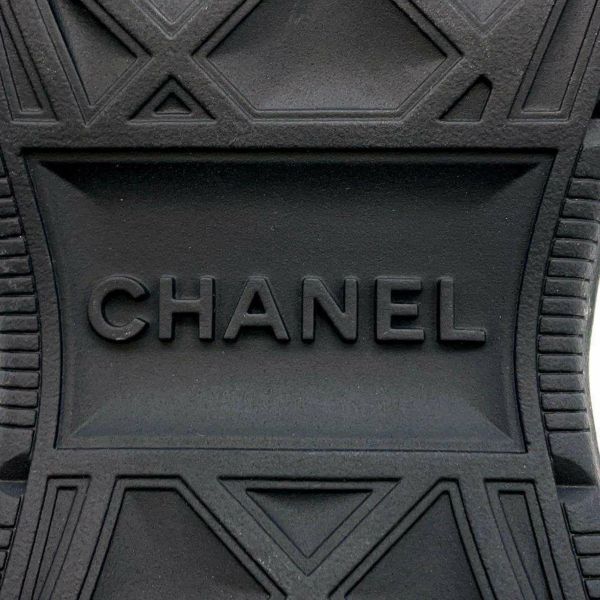 シャネル スニーカー ココマーク レディースサイズ36 G35617 CHANEL 靴 黒 白