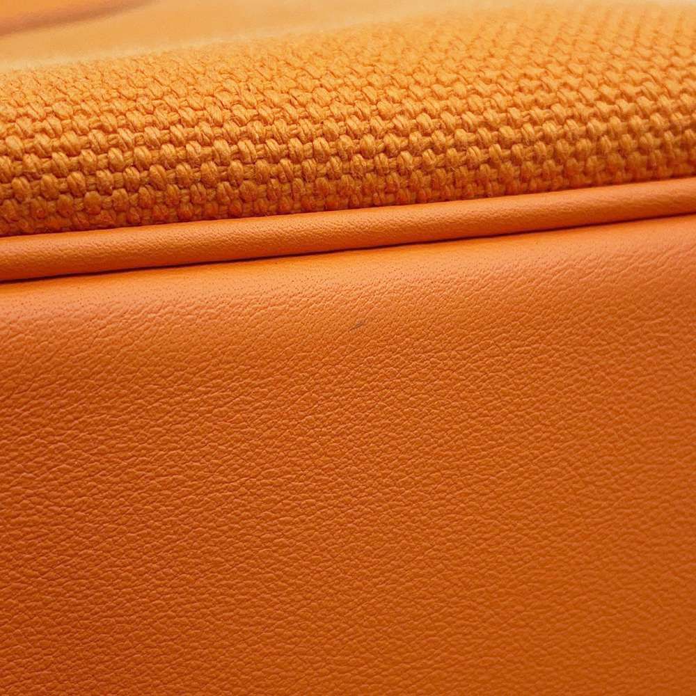 エルメス ハンドバッグ ピコタンロックPM カーゴ オレンジ/ゴールド金具 トワルアッシュ/スイフト U刻印