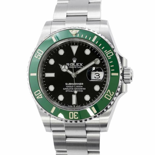 ロレックス サブマリーナ デイト ランダムシリアル ルーレット 126610LV ROLEX 腕時計 ウォッチ 黒文字盤