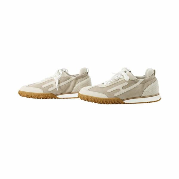エルメス スニーカー ジェット レザー スエード レディース