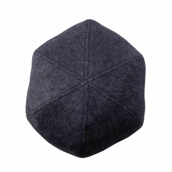 エルメス ベレー帽 ガブリエル  デニム サイズ58 HERMES 帽子