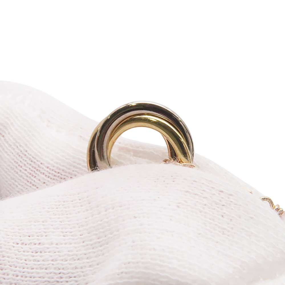 カルティエ ネックレス トリニティ サークルス ヴィング パール K18PG/K18WG/K18YG Cartier ペンダント