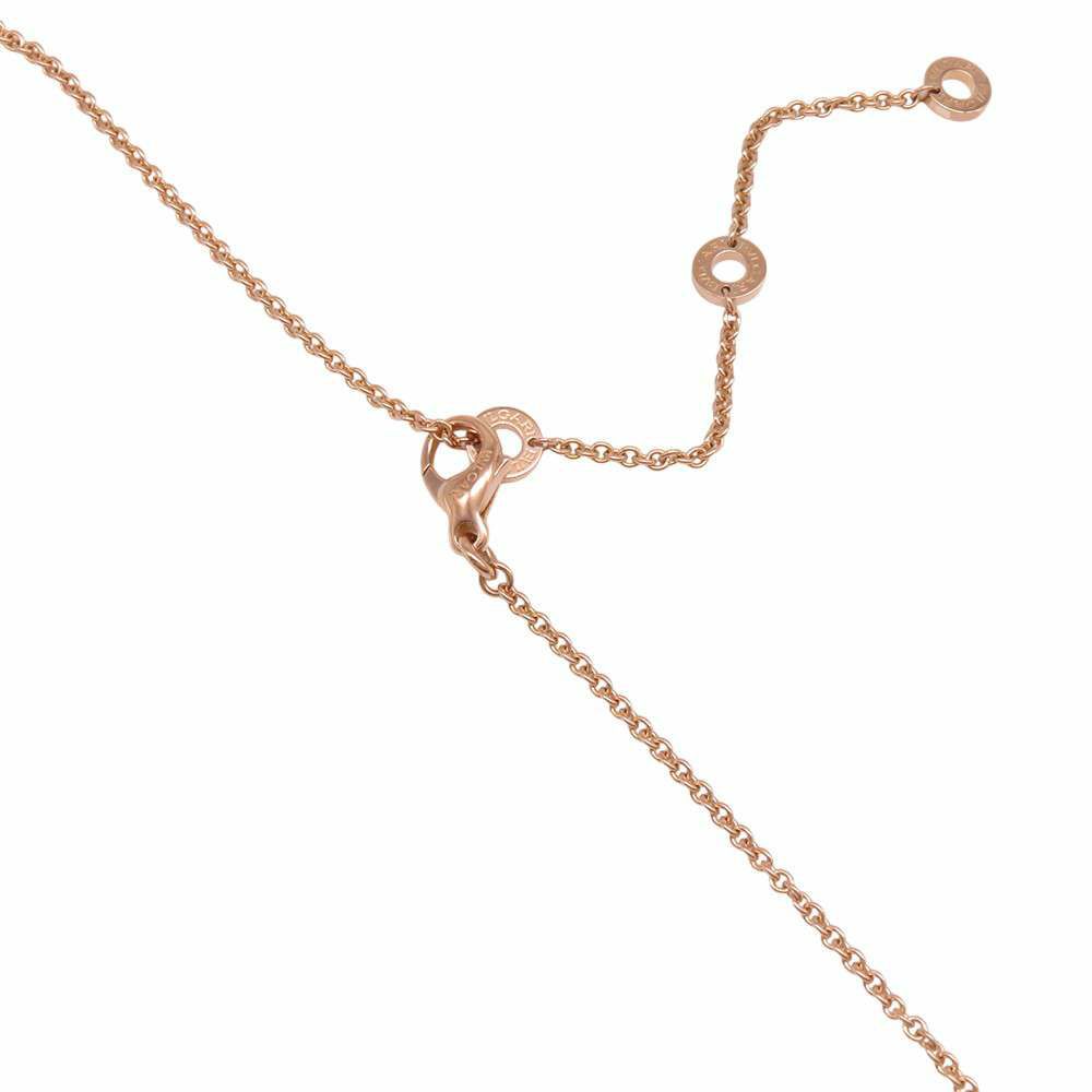 ブルガリ ネックレス ビー・ゼロワン B-ZERO1 K18PGピンクゴールド ブラックセラミック 346083 BVLGARI ペンダント