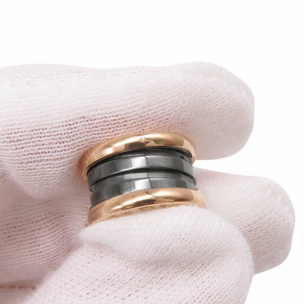 ブルガリ ネックレス ビー・ゼロワン B-ZERO1 K18PGピンクゴールド ブラックセラミック 346083 BVLGARI ペンダント