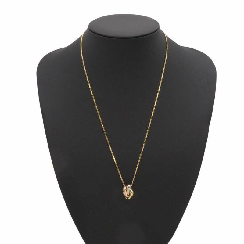 カルティエ ネックレス トリニティ クッション K18YG/K18PG/K18WG B7224955 Cartier ペンダント