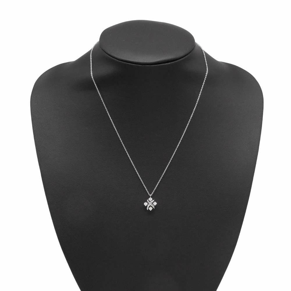 ティファニー ネックレス ジーン シュランバーゼー ダイヤモンド 0.21  