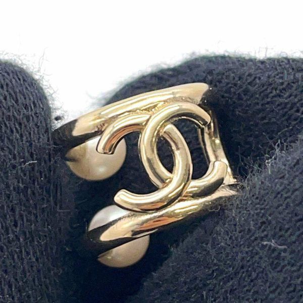 シャネル イヤーカフ ココマーク フェイクパール B21 A CHANEL アクセサリー