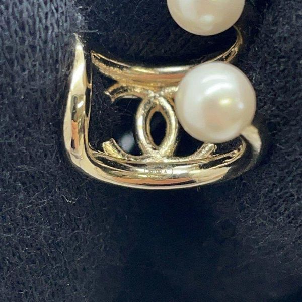 シャネル イヤーカフ ココマーク フェイクパール B21 A CHANEL アクセサリー