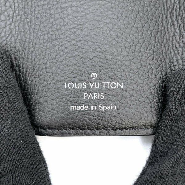 ルイヴィトン 三つ折り財布 カーフレザー ポルトフォイユ・ロックミニ M63921 LOUIS VUITTON 黒 ブラック