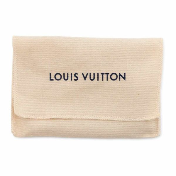 ルイヴィトン 三つ折り財布 カーフレザー ポルトフォイユ・ロックミニ M63921 LOUIS VUITTON 黒 ブラック