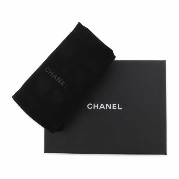 シャネル 三つ折り財布 クラシック スモール フラップ ウォレット キャビアスキン AP0231 CHANEL 黒