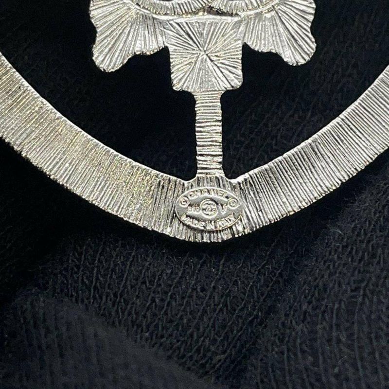 シャネル ブローチ ココマーク エンブレム ラインストーン B18V CHANEL アクセサリー