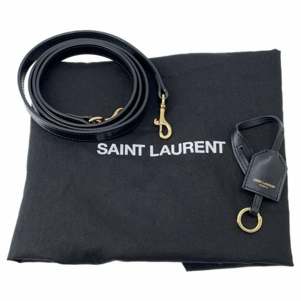 サンローランパリ ハンドバッグ ベイビーカバス 568853 SAINT LAURENT PARIS バッグ 2way 黒