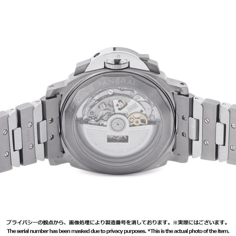パネライ ルミノール クロノ フライバック PAM00060 PANERAI 腕時計 ウォッチ メンズ シルバー文字盤