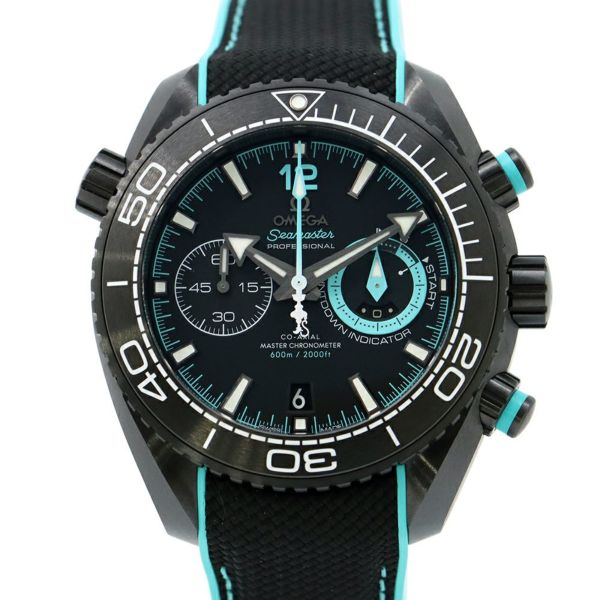 【決算セール開催中】オメガ シーマスター プラネットオーシャン ETNZディープブラック 215.92.46.51.01.003 OMEGA 腕時計 黒文字盤