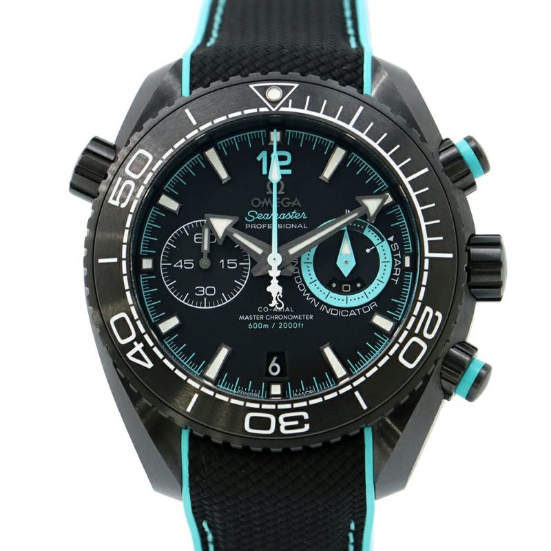 【決算セール開催中】オメガ シーマスター プラネットオーシャン ETNZディープブラック 215.92.46.51.01.003 OMEGA 腕時計 黒文字盤