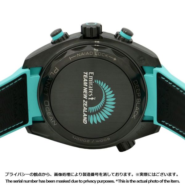 【決算セール開催中】オメガ シーマスター プラネットオーシャン ETNZディープブラック 215.92.46.51.01.003 OMEGA 腕時計 黒文字盤