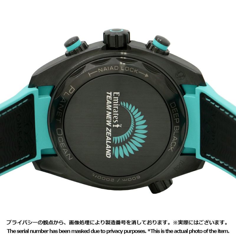 【決算セール開催中】オメガ シーマスター プラネットオーシャン ETNZディープブラック 215.92.46.51.01.003 OMEGA 腕時計 黒文字盤