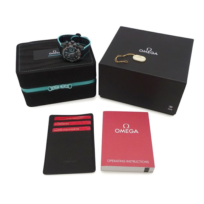 【決算セール開催中】オメガ シーマスター プラネットオーシャン ETNZディープブラック 215.92.46.51.01.003 OMEGA 腕時計 黒文字盤