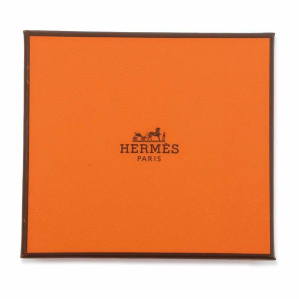 エルメス コインケース バスティア エトゥープ ヴォーエプソン B刻印 HERMES 財布