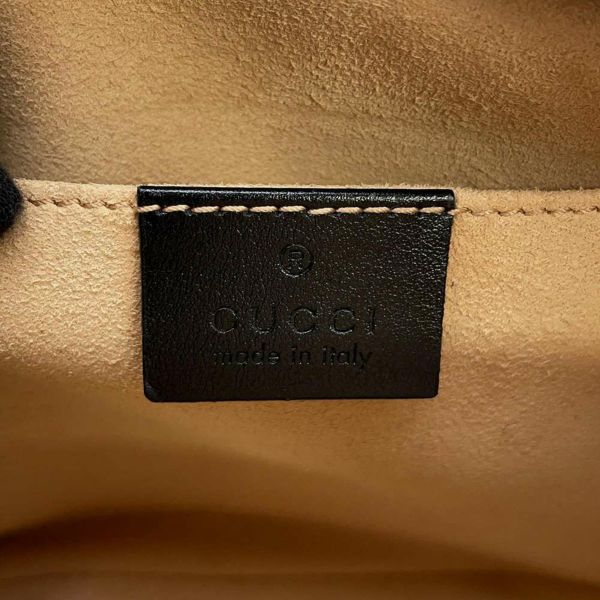 グッチ ショルダーバッグ GGマーモント キルティング スモール 447632 GUCCI バッグ 黒