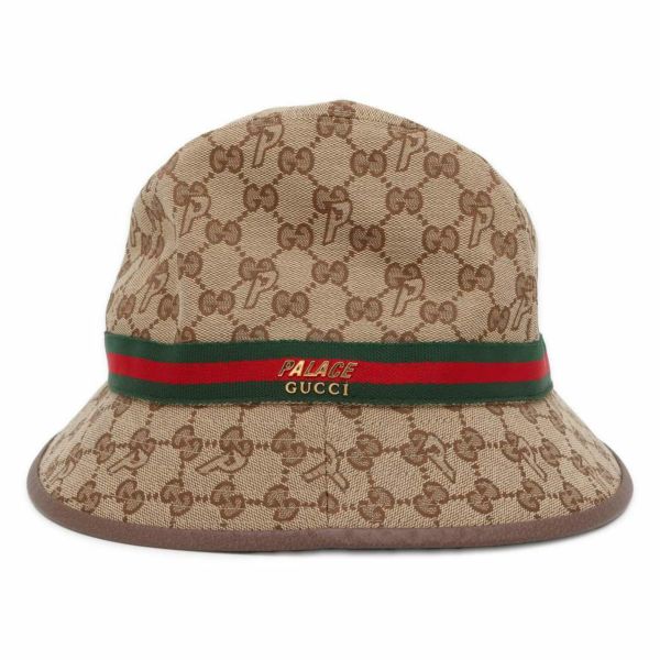 グッチ ハット パレス PALACE コラボ サイズM 726133 GUCCI メンズ 帽子