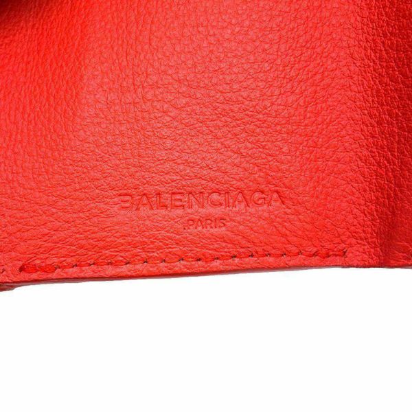 バレンシアガ 三つ折り財布 エッセンシャル コンパクトウォレット レザー 410133 BALENCIAGA 財布