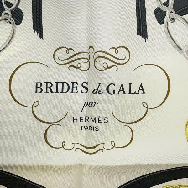 エルメス スカーフ カレ90 ブリッド・ドゥ・ガラ Brides de Gala HERMES シルクスカーフ