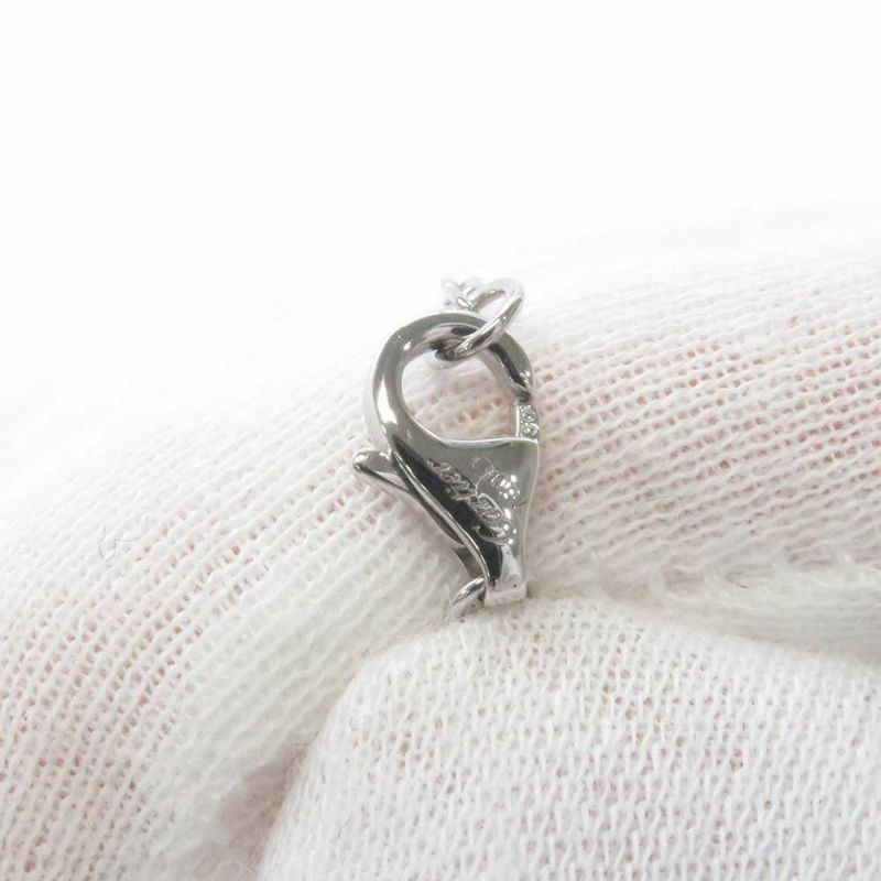 カルティエ ネックレス Cハート ダイヤモンド K18WGホワイトゴールド Cartier ペンダント ジュエリー