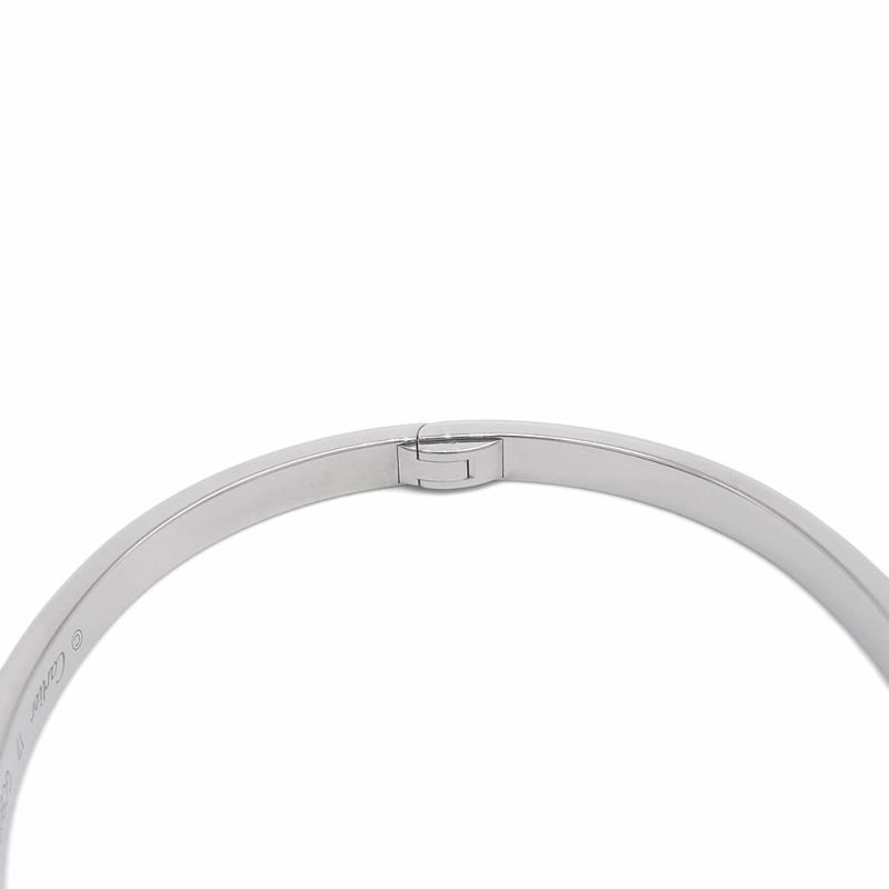 カルティエ ブレスレット ラブブレスSM スモールモデル K18WGホワイトゴールド サイズ17 B6047417 LOVEブレス