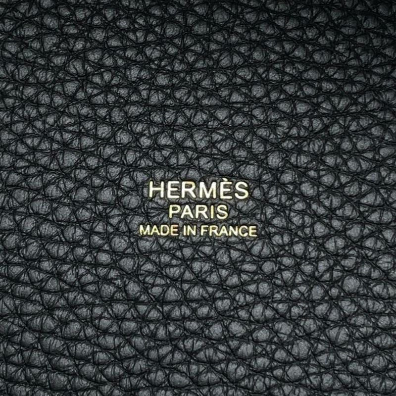 エルメス ハンドバッグ ピコタンロックPM ブラック/ゴールド金具 トリヨンクレマンス K刻印 HERMES 黒