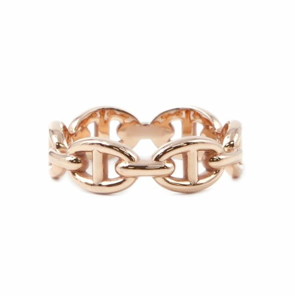 エルメス リング シェーヌダンクル アンシェネPM K18PGピンクゴールド リングサイズ53 HERMES 指輪