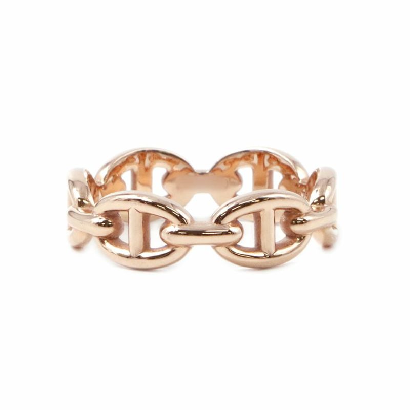 エルメス リング シェーヌダンクル アンシェネPM K18PGピンクゴールド リングサイズ53 HERMES 指輪