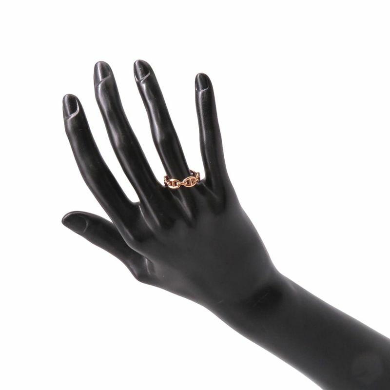 エルメス リング シェーヌダンクル アンシェネPM K18PGピンクゴールド リングサイズ53 HERMES 指輪