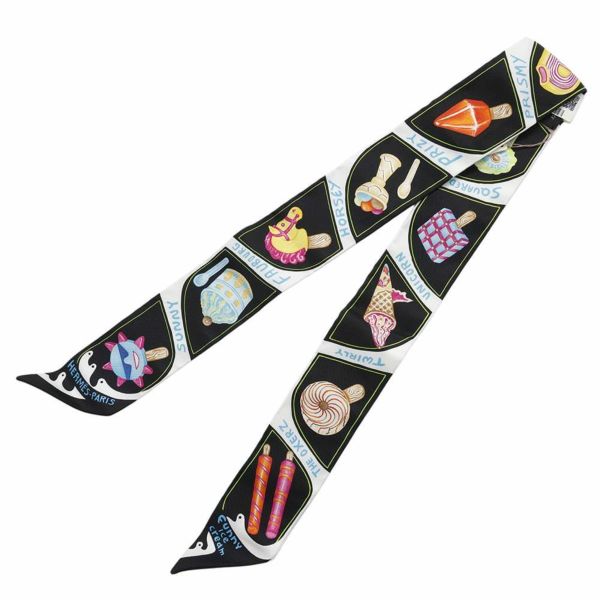 エルメス スカーフ ツイリー ファニー・アイスクリーム Funny Ice Cream HERMES 2024春夏