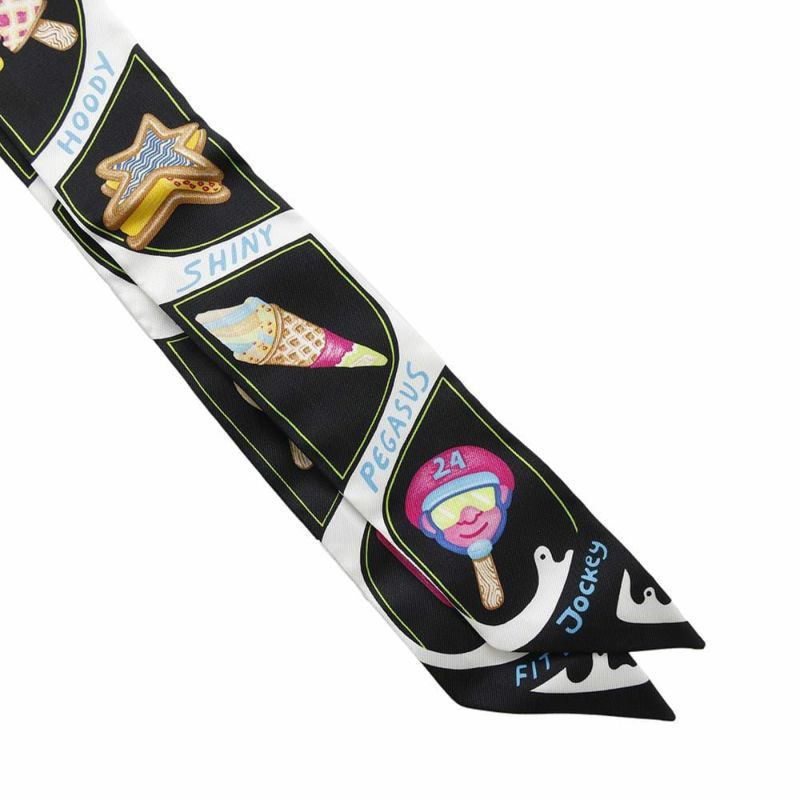 エルメス スカーフ ツイリー ファニー・アイスクリーム Funny Ice Cream HERMES 2024春夏