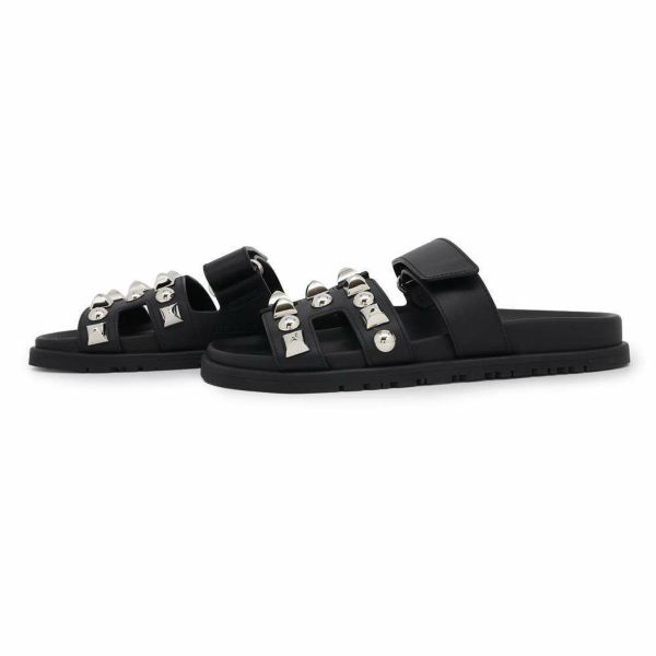 エルメス サンダル シプレ レザー メタル レディースサイズ36 HERMES