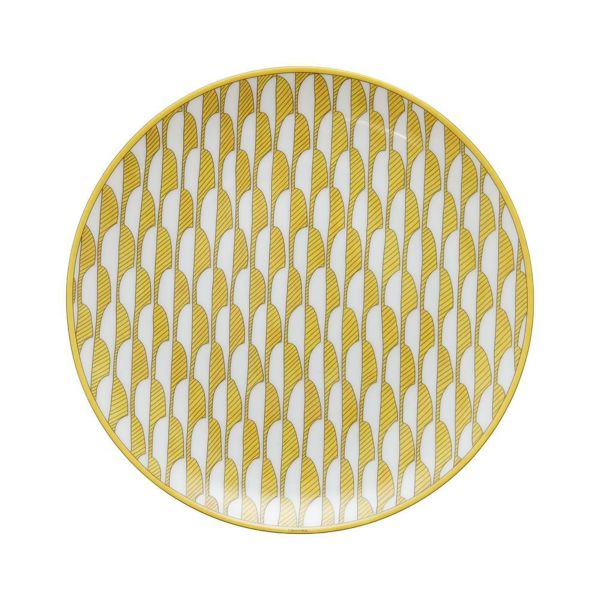 エルメス デザートプレート ソレイユ・ドゥ・エルメス NO.1 2枚セット ポーセリン HERMES 食器 ギフト ペア 白