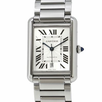 カルティエ タンク マスト XL WSTA0053 Cartier 腕時計 シルバー文字盤 安心保証